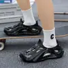 Pantuflas de Dibujos Animados para Exteriores con Punta Cerrada para Hombre, Nuevas de Verano, Transpirables, Zapatos de Agua, Sensación de Pisar Mierda, Antideslizantes, Frescas