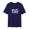 [Personalização Profissional] Camiseta Masculina de Manga Curta 100% Algodão Longo de Xinjiang Contagem 50 Impressa com Máquina de Impressão Direta da Marca Brother Importada