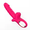 Vibrador telescópico totalmente automático com multifrequência e velocidade variável, à prova d'água, brinquedo sexual para massagem íntima feminina, disponível para dropshipping de peça única