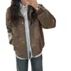 Chaqueta de solapa estilo callejero americano para hombre, marca moderna, simple, holgada, ropa de motocicleta, chaqueta genial, Top Primavera/Otoño 2026