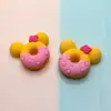 Pastel de Donut de Queso pegamento de crema funda de teléfono diy accesorios de resina de belleza pasador cuerda para el pelo material de accesorios para el cabello