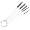 Yunbei acero inoxidable aguja pasante caja de aluminio herramienta de limpieza de boquilla de carburador juego de alambre de limpieza de chiclés de carburador