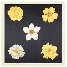 Mai Tong lenço de seda 60cm * 60cm primavera flor nova rosa senhoras imitação de seda profissional pequeno lenço quadrado