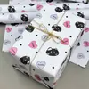 Papel de Presente Estilo Ins Gatinho Preto Querido Tamanho Grande DIY Desenho Animado Presente Presente Flor Papel de Presente