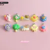 N537 Serie de Diseño Creativo Sin Tema Nostálgico Accesorios Decorativos de Resina DIY Broche para el Cabello Hecho a Mano Colgantes