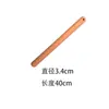 Rodillo de Madera de Haya con Agujero para Colgar Rodillo de Madera Maciza Herramienta para Hornear Doméstica Comercial Puede Agregar Texto Impreso LOGOTIPO