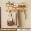 Perchero de Pared, Gancho sin Taladro para Detrás de la Puerta, Multifuncional, Perchero Ahorrador de Espacio para Dormitorio, Entrada y Pasillo