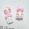 Accesorios de Resina para Manualidades de Dibujos Animados Lindo Gato Titi Pasador para el Cabello Funda para Teléfono Móvil Hebilla de Zapato Colgante Material para Joyería Hecha a Mano Parche