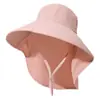 Nuevo Sombrero Facial Anti-UV de Verano, Chal, Sombrero de Sol para Protección del Cuello, Sombrero de Sol para Protección Solar de Primavera y Verano, Sombrero de Pescador de Ala Ancha