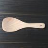 Pote de Madeira Não Pintado e Espátula de Arroz, Espátula de Cozinha Especial para Panela Antiaderente, Utensílio de Cozinha, Espátula de Cozinha Vintage