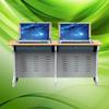 Mesa de Computador Flip Foshan Mesa de Treinamento para Sala de Informática Escolar Mesa Flip com Tela LCD Oculta Mesa