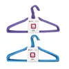 Cabide para roupas atacado de fábrica espessado antiderrapante doméstico adulto cabide de plástico para roupas cabide de roupas 10 suportes para roupas