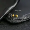 Prata de Lei S925 Banhada a Ouro 24K Contas Florais Contas Soltas Contas Espaçadoras Acessórios DIY Acessórios para Joias de Prata Acessórios Banhados a Ouro Prateado