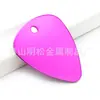 Colgante de Metal de Aluminio para Púa Llavero Colgante Personalizado DIY Accesorios para Collar de Mascota Antiperdida