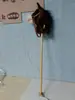 Caballo Balancín Infantil, Palo con Cabeza de Caballo de Peluche, Se Puede Usar como Producto, Disponible en Diferentes Tamaños y Formas, Desmontable