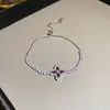 Pulsera Geométrica de Zirconia de Lujo de Gama Alta para Mujer, Moderna y Versátil, Joyería de Pulsera Popular Transfronteriza, Joyería al por Mayor de Yiwu