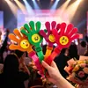 Tabla de Palma con Cara Sonriente Linda para Actividades de Campus, Reuniones Deportivas, Reuniones, Mejora del Ambiente, Ánimo y Palmas Interactivas