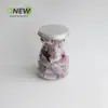 Botella de Arena Medicinal Nutritiva para Mascotas de 930ml con Tapa de Perla Cáscara de Mandarina Vejiga de Pez Anomatis Hilo Dorado Tinta Rosa Roja Frasco de Plástico Sellado