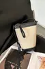 2025 Nuevo Bolso Cruzado de Moda Transfronterizo Versátil para Mujer Bolso Cubo de Lona Versátil Bolso Pequeño Ligero de Gama Alta Bolso para Mujer