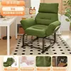 Sillón reclinable para sofá perezoso dos en uno para sentarse y dormir oficina puede reclinarse puede dormir persona soltera plegable silla para siesta en la hora del almuerzo silla para dormitorio