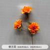 Boda Flores Artificiales Naranja Flores de Seda Boda Naranja Material de Flores Fondo de Pared Mesa Guía de Camino Arte Floral Decorativo