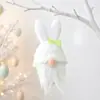 Nuevas decoraciones de Pascua transfronterizas, muñeco de cáscara de huevo de color sin rostro creativo, colgante, muñeco sin rostro, venta al por mayor