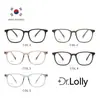 Armazones para Lentes de Prescripción Dr.Lolly para Mujer, Aspecto Natural, Gafas Favorecedoras Color Té, Aptos para Lentes de Prescripción, Elegante Armazón Grande