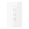 Interruptor Inteligente Tuya Wifi Tipo Fuego Único/Neutro 120 Táctil Temporización Control Táctil Control Remoto Inalámbrico para el Hogar