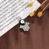 Acessórios Criativos DIY Diamante de Palma Olho de Diabo Pingente de Duplo Furo Pingente Pulseira Pulseira Colar Pingente Joia