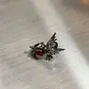 Anel Aberto Punk Estilo Sem Remetente Europeu e Americano Estilo Escuro Borboleta Flor Irregular Hip-hop Moda de Rua Fried