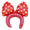 Popular en línea popular inflable accesorios para el cabello diadema forma de caricatura luz Película Película de aluminio globo decoración de fiesta puesto venta al por mayor regalo