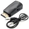 HDMI revolução VGA mãe conversor HD mãe para adaptador para monitorar projetor de TV com áudio
