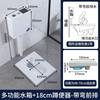 Guangdong Modelo Delgado con Curva 20cm 18cm Sin Curva 15cm 13cm Tipo Sifón Tubería Grande Inodoro de Sentadilla Venta al por Mayor