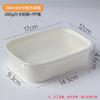 Caja de Comida Desechable Lonchera Calentamiento en Microondas Caja de Papel Kraft Caja de Embalaje Tazón Grado Alimenticio Hogar Primavera Picnic