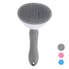 Novo Pente para Animais de Estimação para Remover Pelos Soltos, Pente de Limpeza, Pente Redondo Automático para Remoção de Pelos, Suprimentos Universais para Limpeza de Animais de Estimação para Gatos e Cães