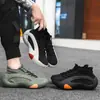 Comércio Exterior Atacado Meias e Sapatos, Sapatos Casuais de Malha Atacado, Tênis Confortáveis de Sola Grossa Estilo Pai, Tênis Esportivos de Verão, Sapatos Masculinos Leves