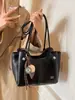 Bolso Tote Casual de Moda 2025 Nuevo Estilo Coreano Nicho de Moda Bolso de Hombro Elegante de Alto Valor Bolso de Axila