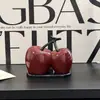 Porta Palillos Creativo de Manzana y Pera, Alto Valor Estético, Contenedor Doméstico para Palillos, Caja Linda de Hilo Dental para Restaurante, Caja de Almacenamiento para Bastoncillos de Algodón