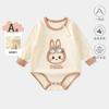 Roupinhas de Recém-Nascido, Categoria A para Bebê, Roupas de Primavera e Outono para Bebê, Roupas de Casa de Manga Comprida para Bebê, Roupas de Monge