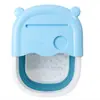 Cubo plegable para pies, cubo portátil para el hogar para pies de pantorrilla, cubo para pies, cubo de plástico para pies, cubo de masaje, artefacto