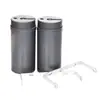 Carcasa Protectora para Condensador de Motor Conector Doble Caja de Plástico para Condensador Soporte Fijo Caja de Conexiones Terminal Accesorios para Motor