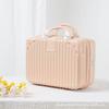Caja de Almacenamiento Portátil para Cosméticos de 14 pulgadas con Cerradura de Contraseña Caja Ligera Portátil Caja Pequeña para Equipaje de Máquina