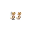 Aretes de Acero Inoxidable con Piedras de Strass y Aros Colgantes, Accesorios para Aretes Hechos a Mano DIY