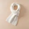 Novo Cachecol de Caxemira Feminino de Inverno, Protetor de Pescoço, Envoltório de Pescoço Versátil, Cachecol de Tricô de Caxemira de Outono de Uso Duplo Atacado