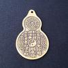 Colgante de Latón Tai Chi Bagua Llavero Colgante Montaña Fantasma Bagua T82