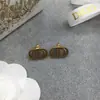 Pendientes Cd de Dior/Christian Dior para Mujer, Estilo Ins de Lujo Ligero, Sensación Vintage de Alta Gama, Pendientes Cd con Letras Tachonadas de Diamantes, Pines de Plata 925, Venta al por Mayor