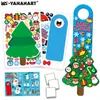 Nuevos Artículos de Gran Venta Transfronterizos: Adornos de Dibujos Animados para Niños, Pegatinas para Tarjetas Navideñas DIY, Set de Regalo para Árbol de Navidad, Marco de Fotos