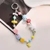 Accesorios coloridos hechos a mano estilo dopamina, cadenas de cuentas lindas hechas a mano, cordones para cámaras CCD, colgantes para cámaras, cadenas de cuentas