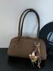 Bolsa de Ombro Estilo Coreano Estampa de Leopardo Bolsa de Axila Outono/Inverno 2025 Nova Grande Capacidade Estilo Estrangeiro Versátil para o Dia a Dia Bolsa de Ombro Transversal