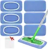 Paño de repuesto para mopa Swiffer transfronterizo, lavable, reutilizable, accesorios para mopa plana, mopa perezosa